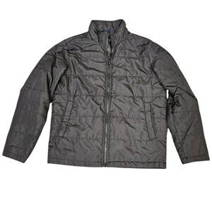 Hawke & Co Mens Black Polyester Puffer Jacket Size S